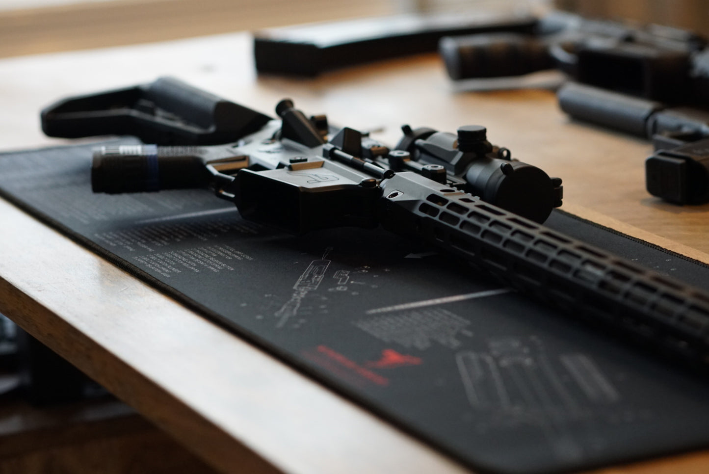 Gun Cleaning Mat AR 15