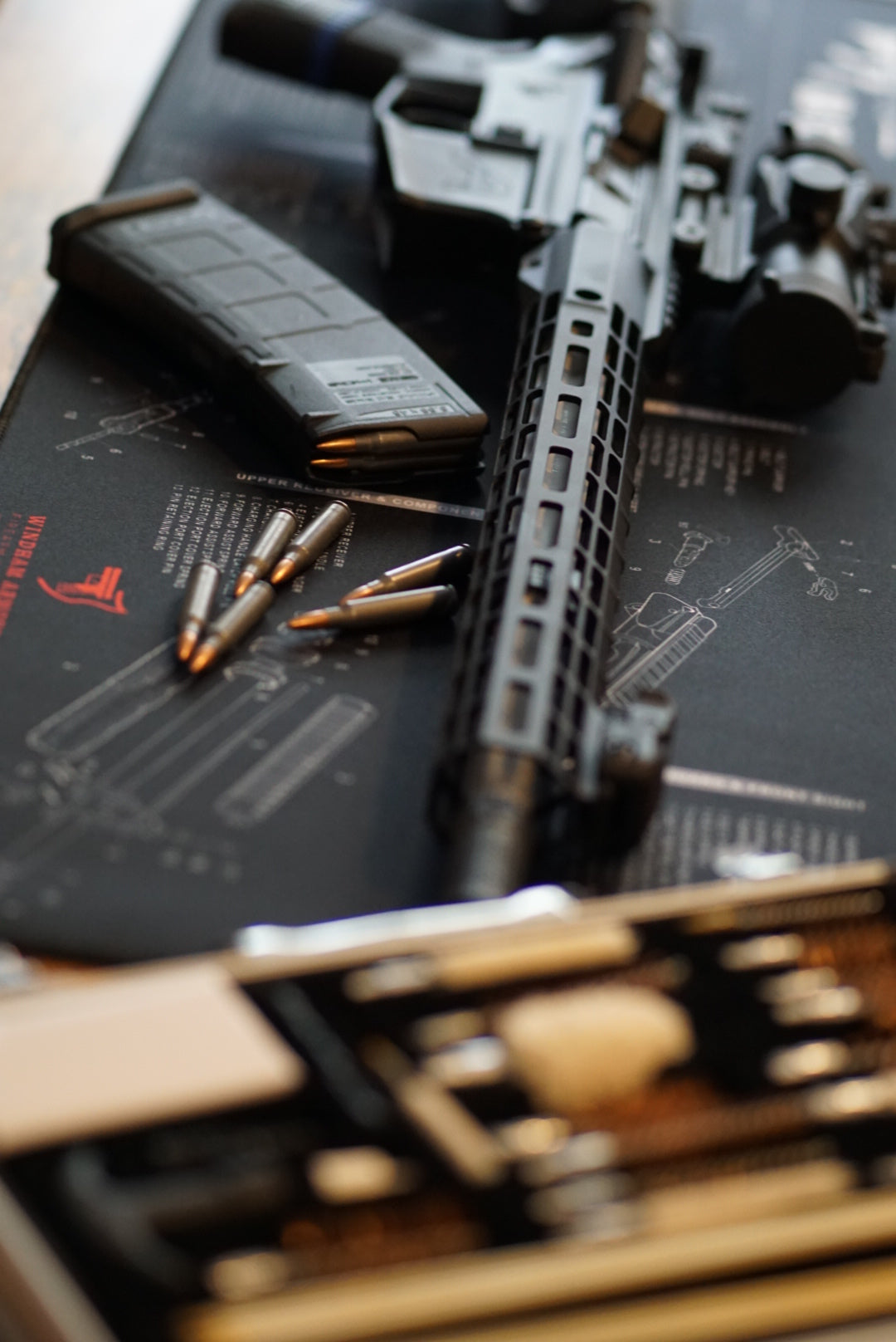 Gun Cleaning Mat AR 15