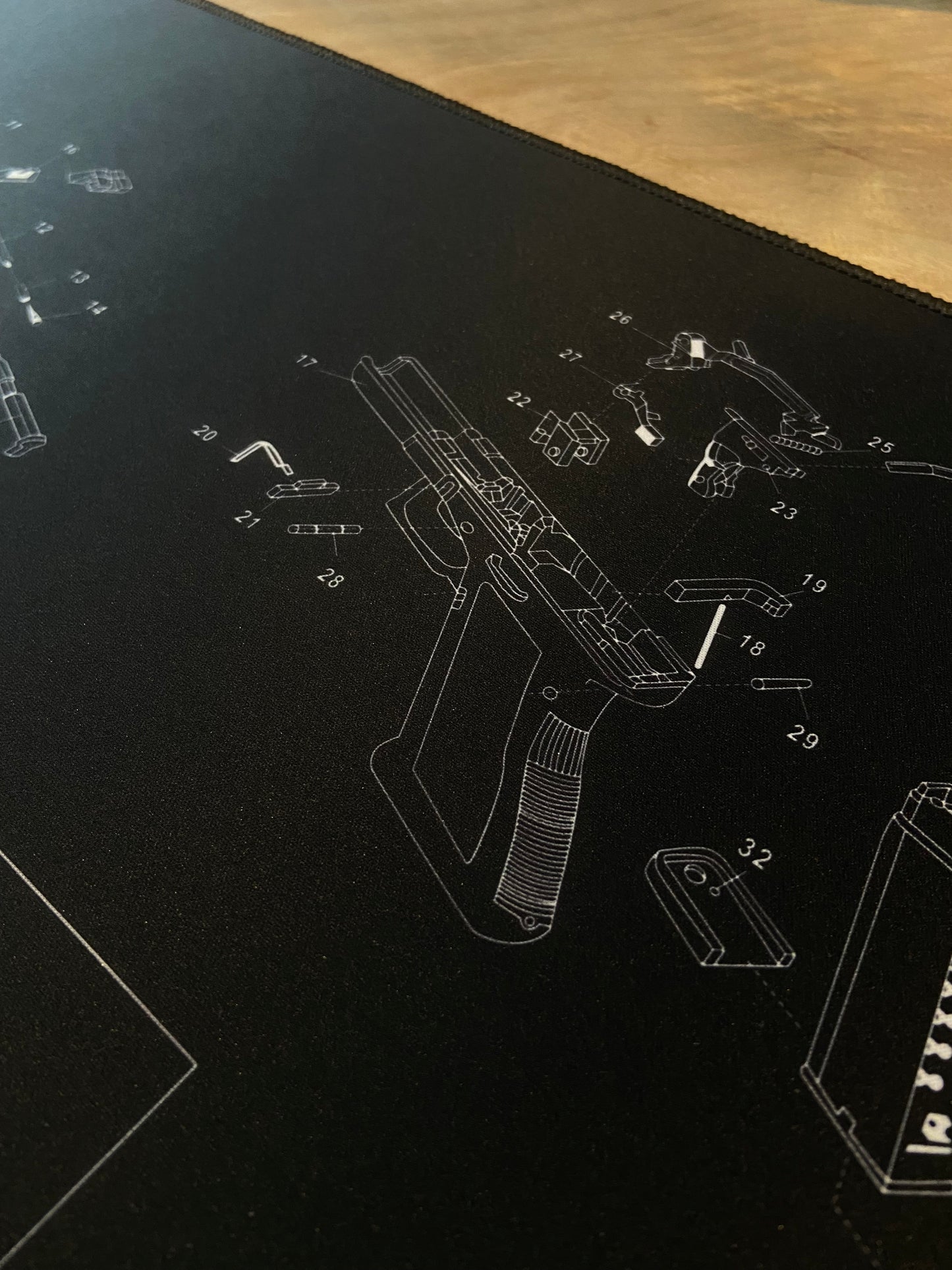 Gun Cleaning Mat Glock