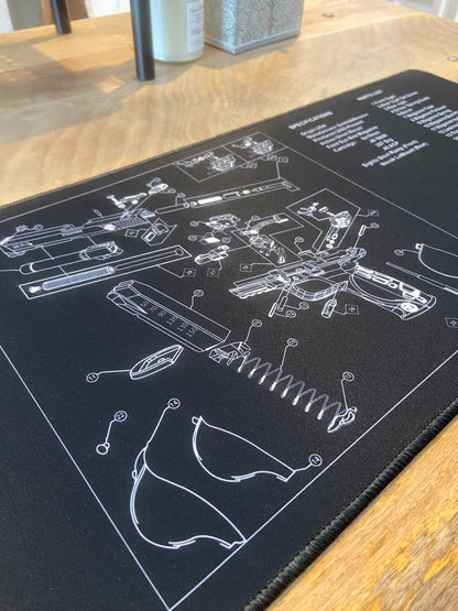 Gun Cleaning Mat Smith & Wesson M&P