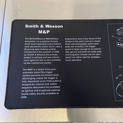 Gun Cleaning Mat Smith & Wesson M&P