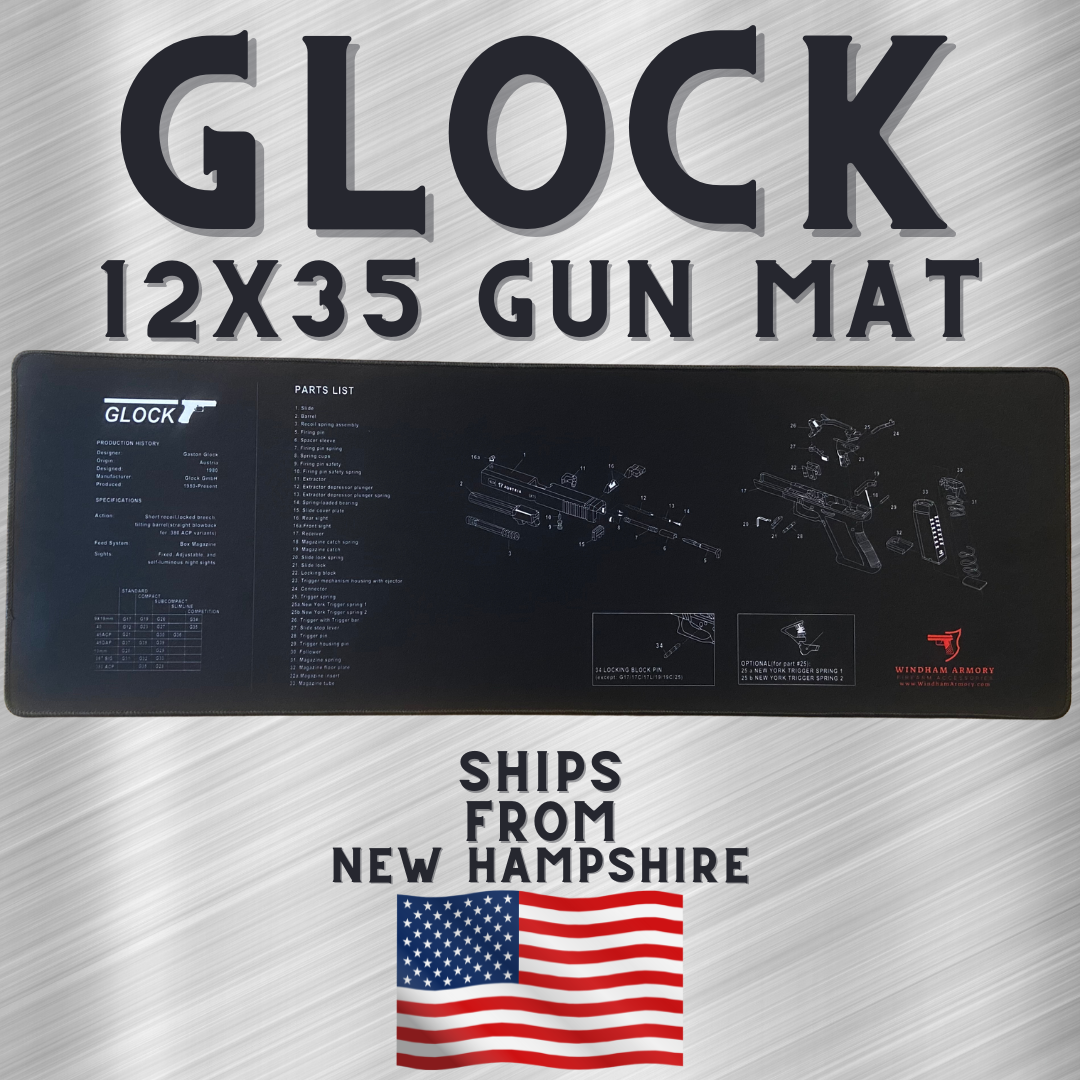 Gun Cleaning Mat Glock