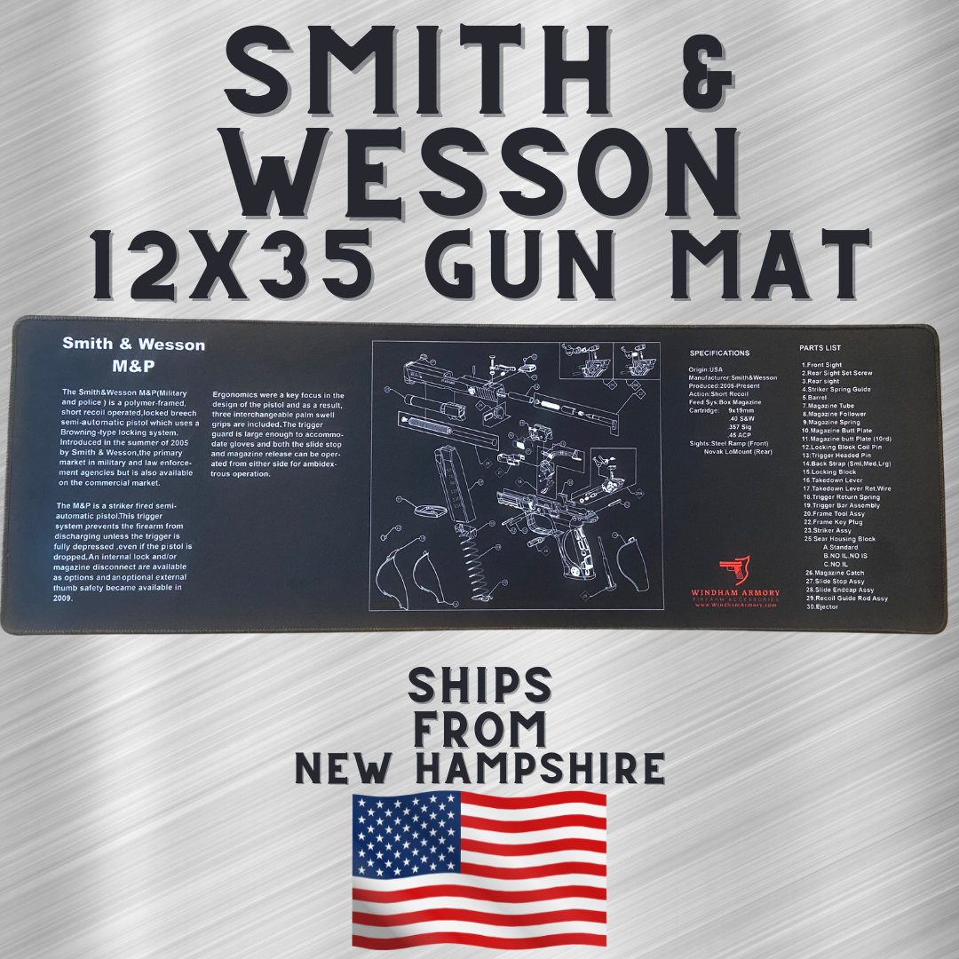 Gun Cleaning Mat Smith & Wesson M&P